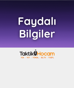 Faydalı Bilgiler