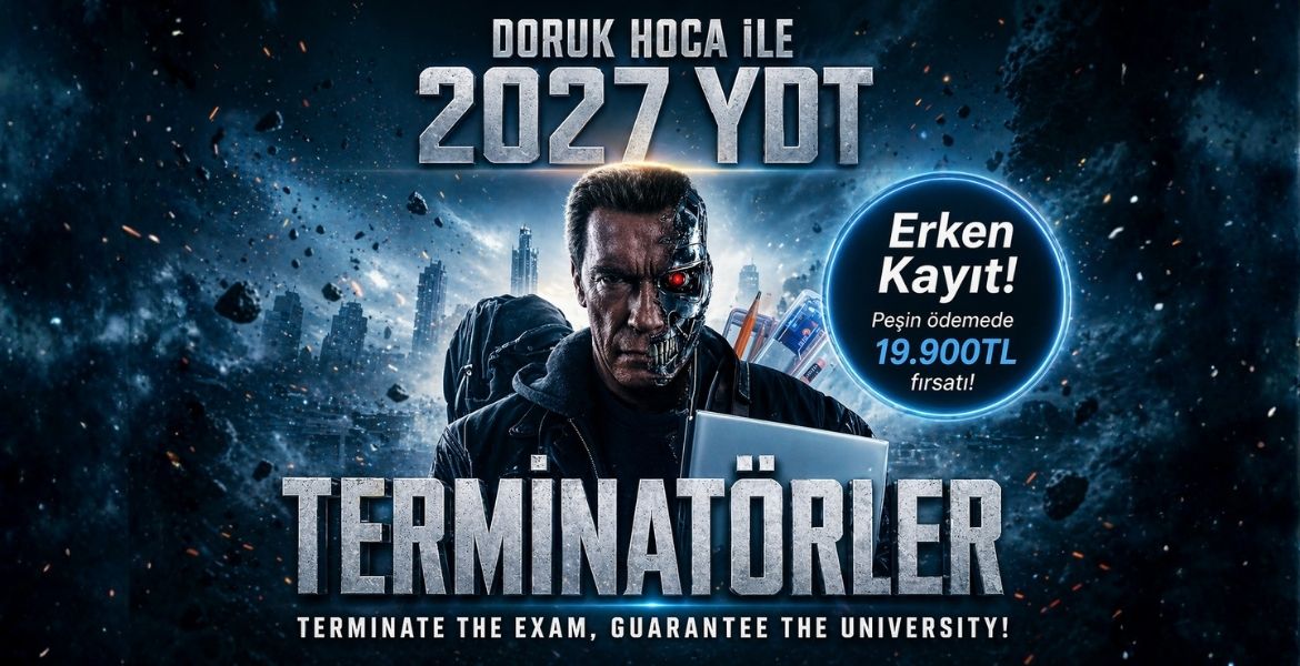 2027 YDT ONLINE KURSU (Ön Kayıt)