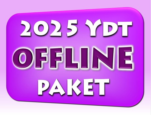 2025 YDT(yks-dil) OFFLINE KURS